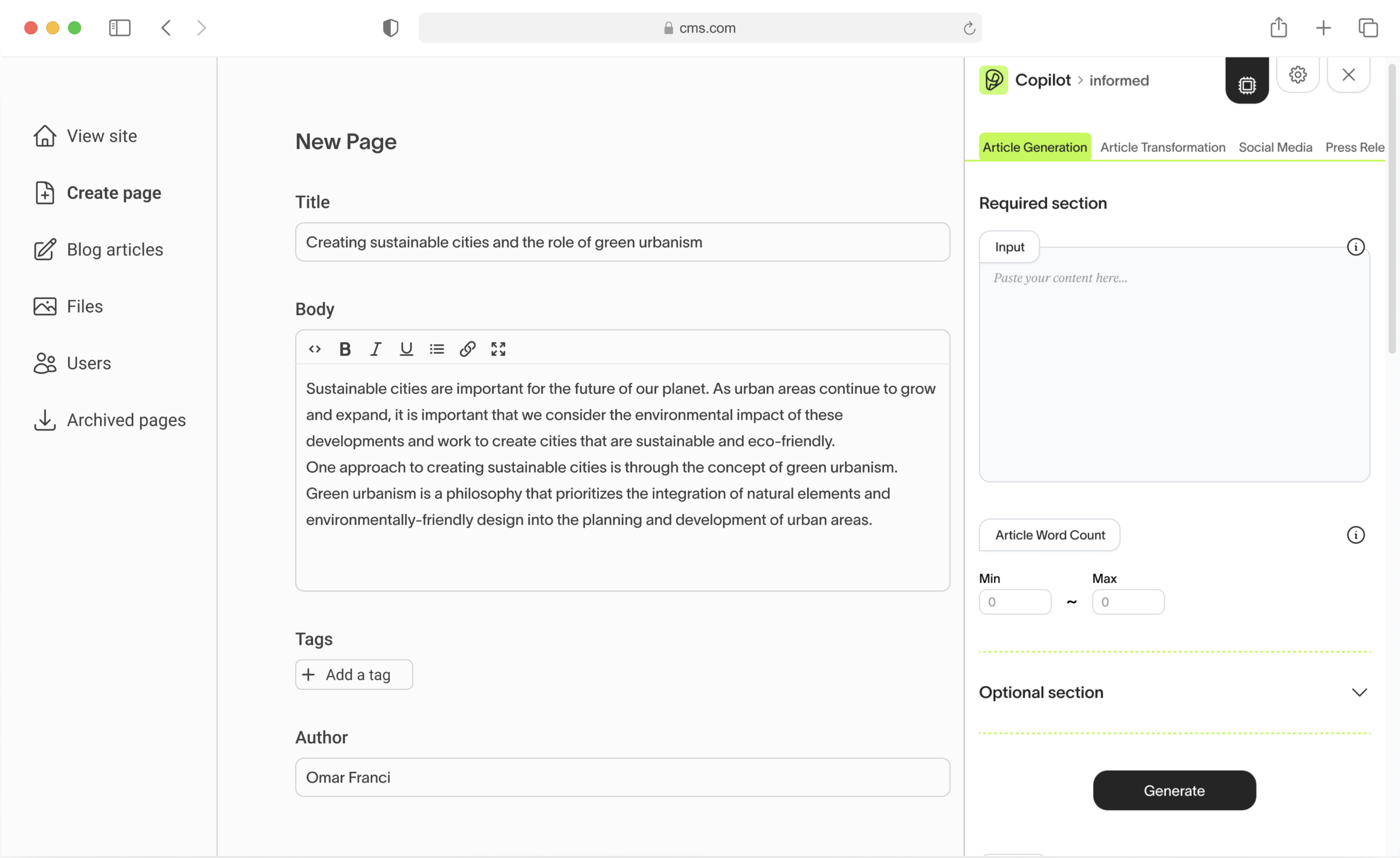 Copilot Screen Copilot Screen